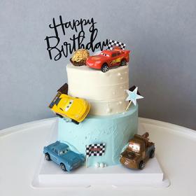 主题奶油蛋糕 | 鲜果原味奶油 - 旋风赛车