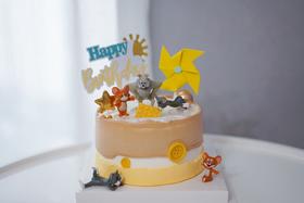 主题奶油蛋糕 | 鲜果原味奶油 - 猫和老鼠