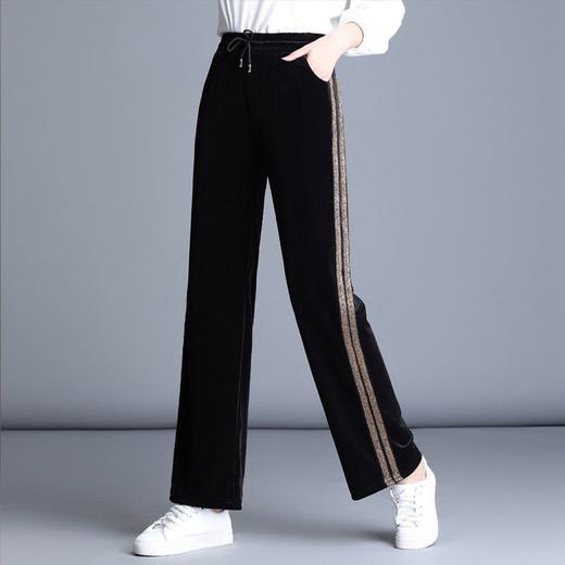 MQ-3028-203新款秋季休闲长裤显瘦薄款阔腿裤ZXH 商品图2