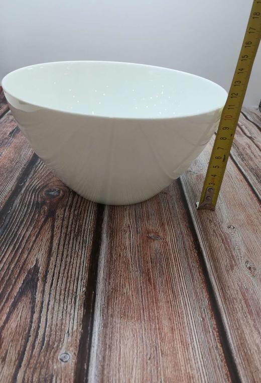 5F  隆昌瓷器白胎8寸澳碗 商品图0