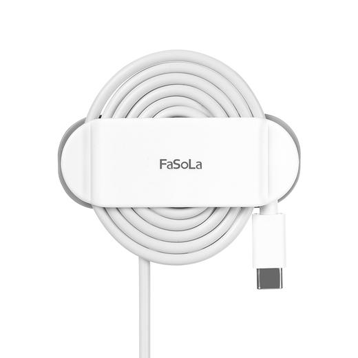 FaSoLa插头固定器 挂钩粘胶壁挂式免打孔插座电源线收纳 商品图2