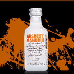 绝对伏特加(柑橘味小瓶)瑞典50ml
