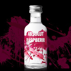 绝对伏特加(覆盆莓味小瓶)瑞典50ml
