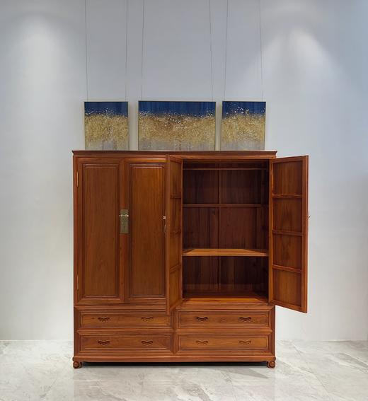 红桥红  家具严选  缅甸花梨（大果紫檀）  【212 中式衣柜】 商品图2