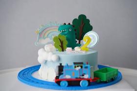 主题奶油蛋糕 | 鲜果原味奶油 - 游乐园