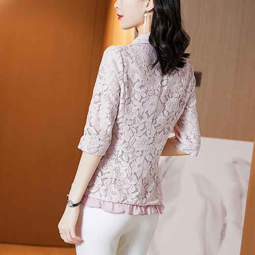 NYL-130151新款秋装通勤复古显瘦休闲西服 商品图2