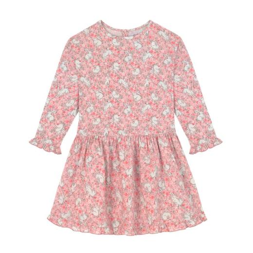 韩国Cath Kidston8月 儿童条跳跃兔子连衣裙JPY带授权招加盟代理 商品图0