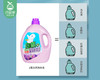 台湾白鸽防霉抗菌洗衣液-薰衣草香（3500g*4瓶/箱） 商品缩略图2