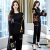 WZNH-XCMZ7386秋新款韩版简约个性拼接两件套 商品缩略图2