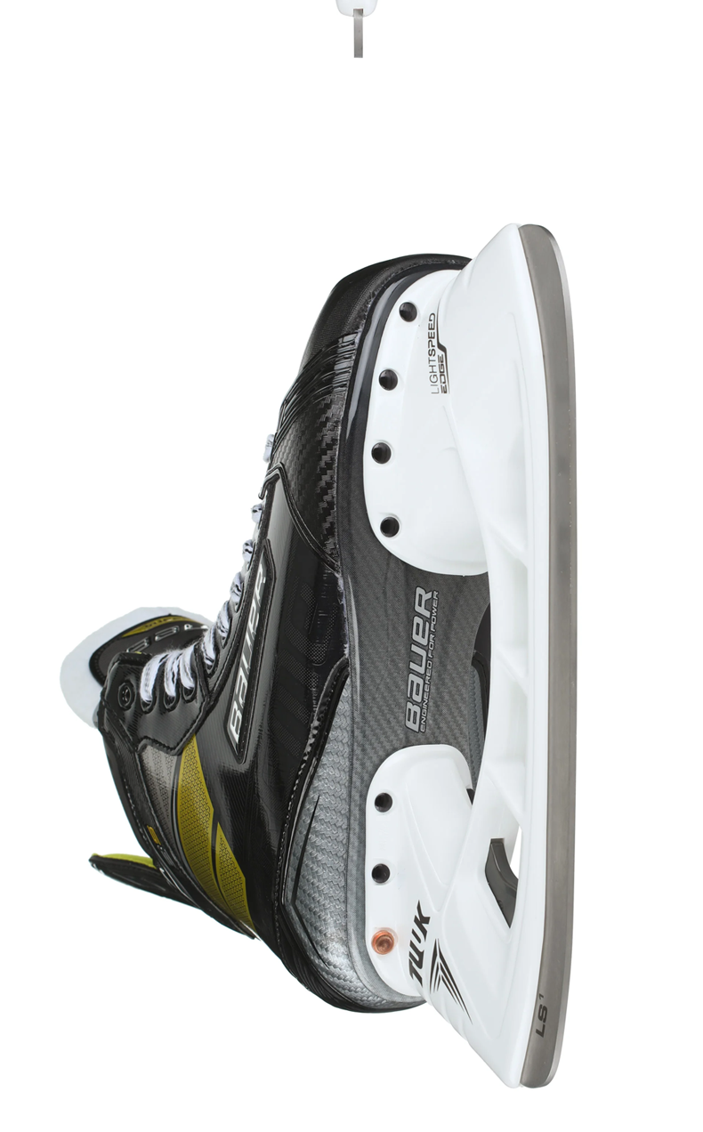 新款bauer鲍尔supreme3s冰球鞋青少年儿童曲棍球男女滑冰冰刀鞋