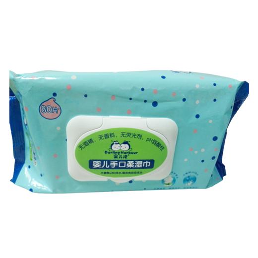 六一福利-蜜儿港婴儿手口柔湿巾80S/MH003# 商品图0