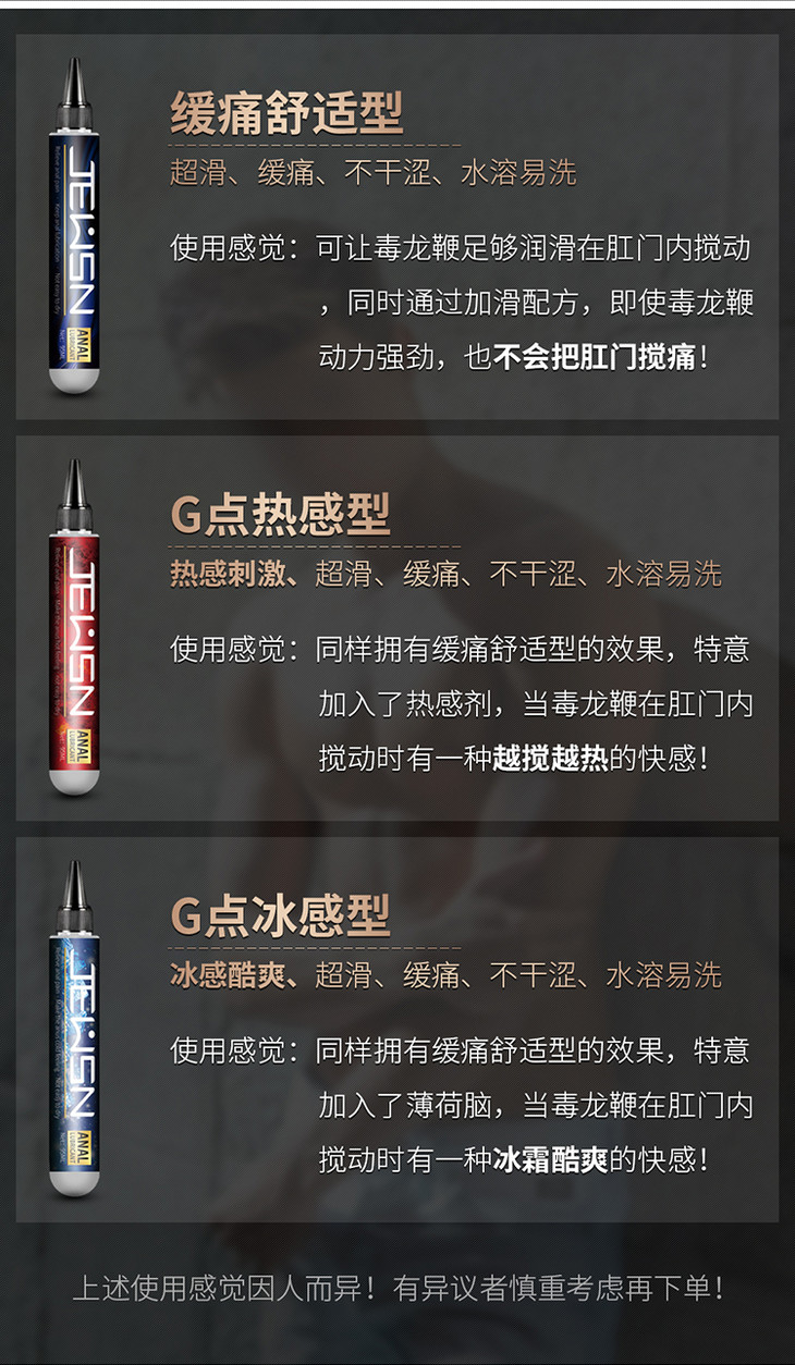 jeusn久兴男同性恋gay 菊花开发玩具 震动防水 抠动高潮