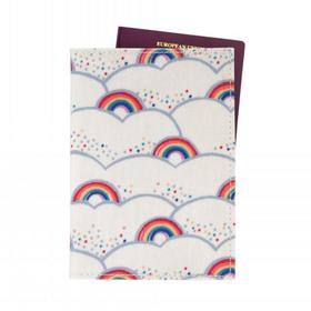 韩国Cath Kidston8月小彩虹护照钱包JPY带授权招加盟代理