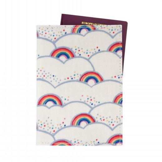 韩国Cath Kidston8月小彩虹护照钱包JPY带授权招加盟代理 商品图0