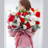 《拥抱》. 红玫瑰混搭花束 商品缩略图1