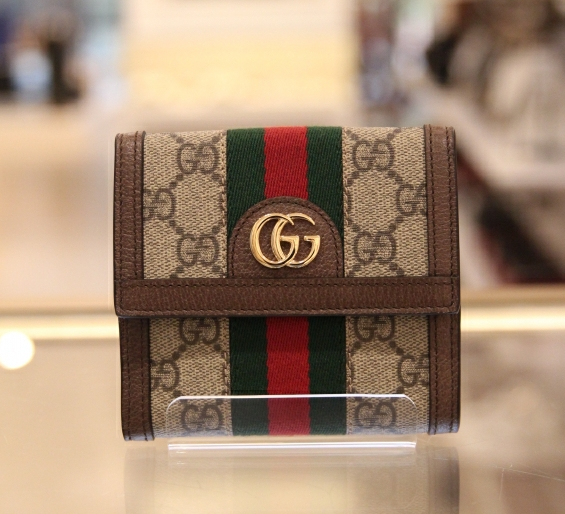 奢侈品 Gucci Ophidia GG法兰皮钱包（523173 96IWG 8745）JPY带授权招加盟代理