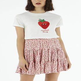 韩国Cath Kidston8月 草莓迷你裙JPY带授权招加盟代理