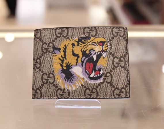 奢侈品 Gucci Supreme Tiger钱包(451272 K5Y1N 8666)JPY带授权招加盟代理