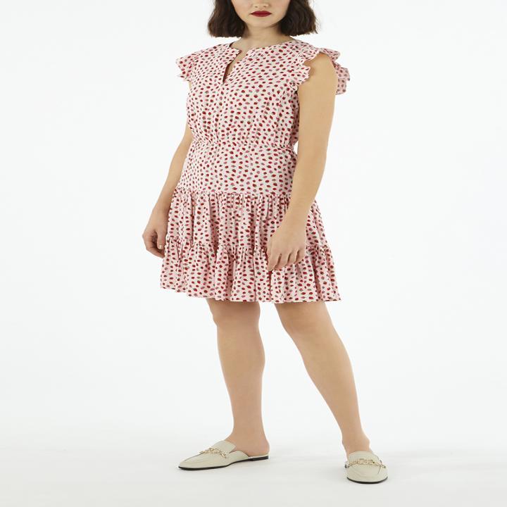 韩国Cath Kidston8月 草莓连衣裙JPY带授权招加盟代理