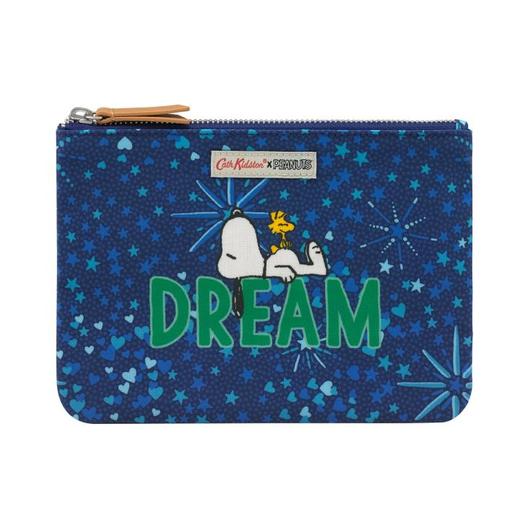 韩国Cath Kidston8月 史努比梦午夜星星拉链JPY带授权招加盟代理 商品图0