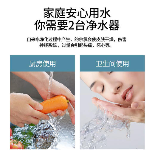 家用净水器  多层滤芯 厨房卫生间水龙头过滤器 自来水直饮滤水 商品图4