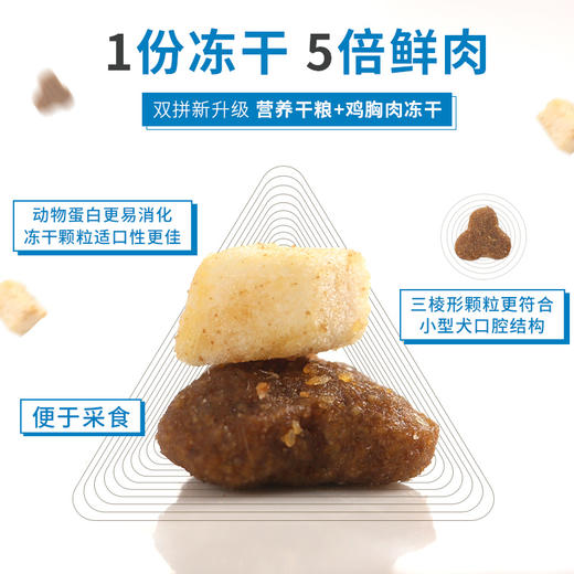 麦富迪冻干狗粮10kg 双拼粮小型犬成犬狗粮泰迪比熊20斤装通用型 商品图4