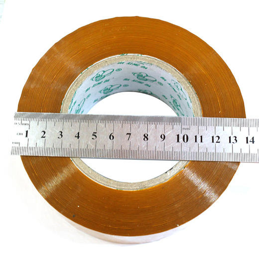 封箱胶带批发大卷打包胶带高粘胶透明胶带米黄封口胶带 商品图3