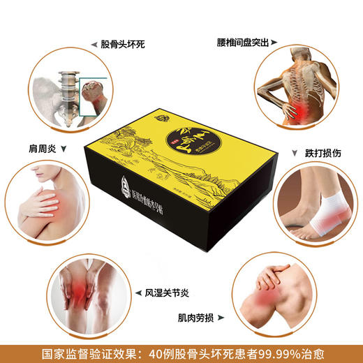 海南分院——王爷山医用筋骨冷敷贴3号贴 3片 商品图4