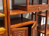 红桥红  家具严选  缅甸花梨（大果紫檀）  【226 回纹雕花 博古架】 商品缩略图4