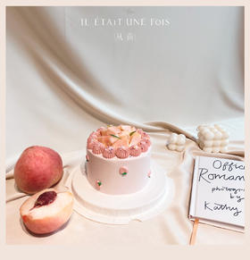 口味蛋糕之-茉莉桃桃