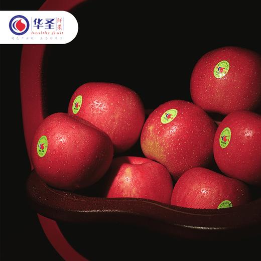 华圣红富士苹果/一级铂金果12枚飞机盒2.4kg 商品图2