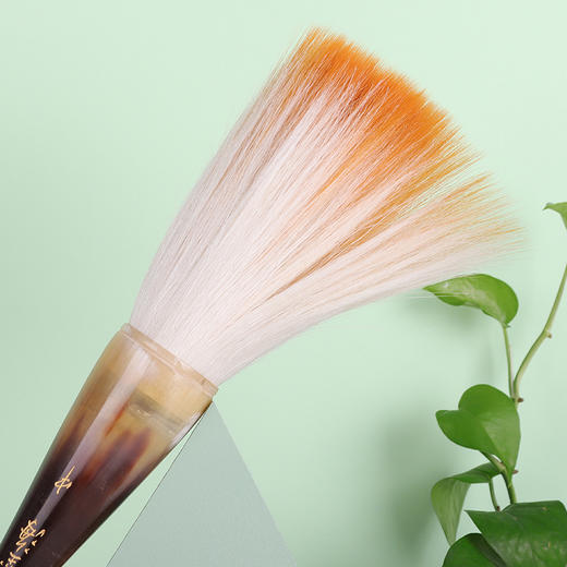 【花牛角】斗笔，大号中号花牛角兼毫，成人大字榜书书法装饰 商品图1