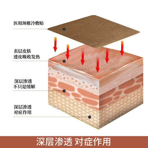 王爷山 医用冷敷贴1号筋骨冷敷贴 6片 商品图2
