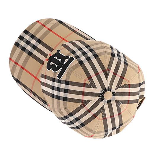BURBERRY 巴宝莉  男女同款Vintage格纹TB专属徽标棒球帽帽子 8027502 商品图4