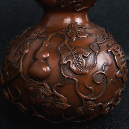 葫芦吉祥如意 布局铜摆件 商品图3