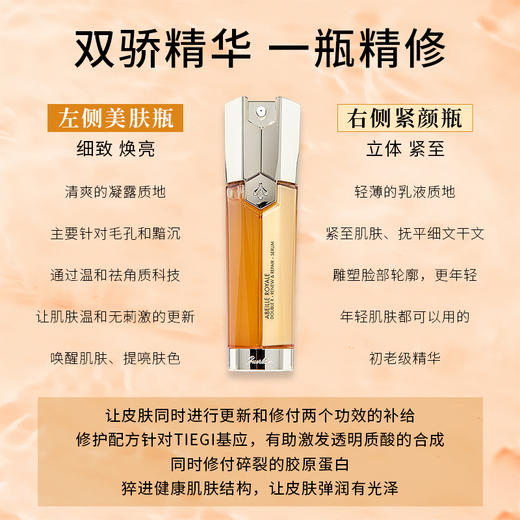 娇兰帝皇蜂姿双效精华再生修护双管精华50ML复原蜜搭档 商品图3