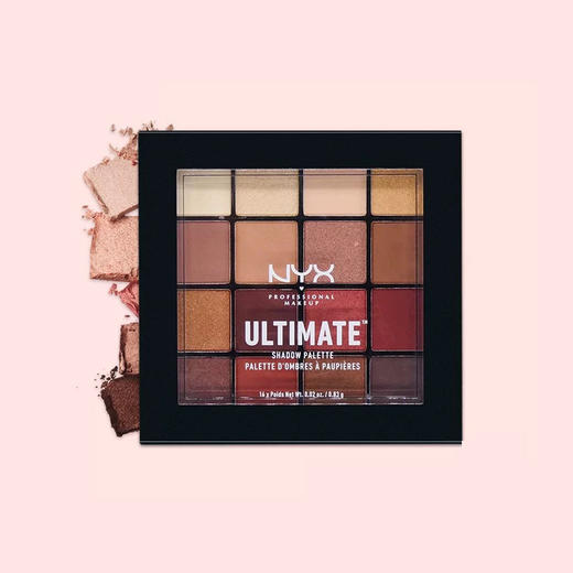 NYX16色眼影盘 商品图0