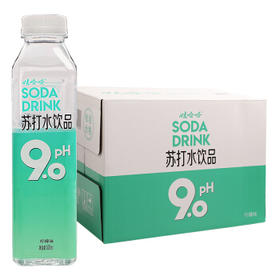 娃哈哈 pH9.0柠檬味苏打水500ml*15瓶