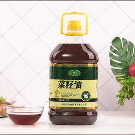 堵河源浓香小榨菜籽油5L/瓶