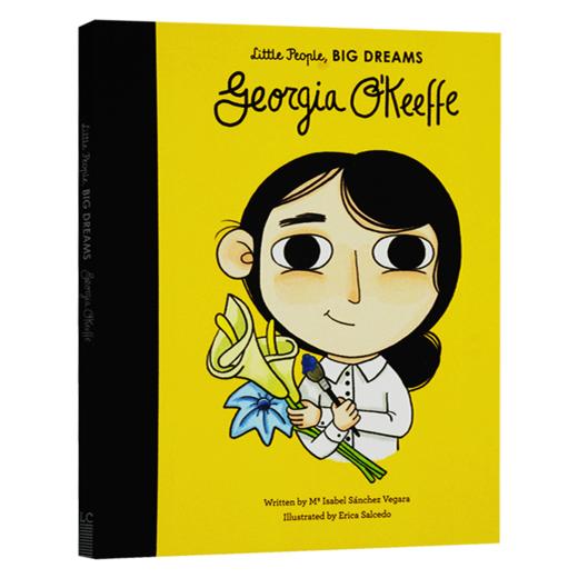 小人物大梦想系列 女孩篇 乔治亚奥基弗 英文原版 Little People Big Dreams Georgia O'Keeffe 儿童艺术启蒙英语绘本图画书 商品图0
