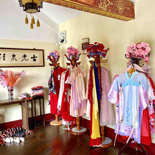 【唐宫贵妃庭院私家温泉池大床套房】 皇家SPA酒店（贵妃汤1/2/5/6/3/8号）网红汉服体验 商品图4