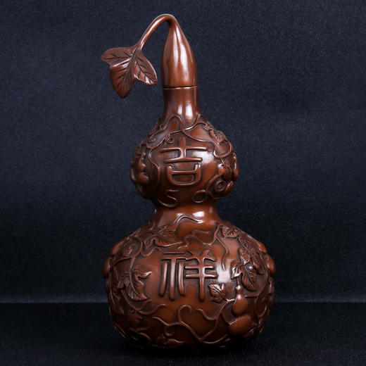 葫芦吉祥如意 布局铜摆件 商品图1