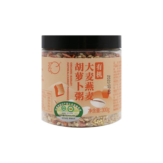 27°农有机大麦燕麦胡萝卜粥料 商品图0