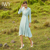 IWY/薄荷绿长袖连衣裙203065Q1 商品缩略图2