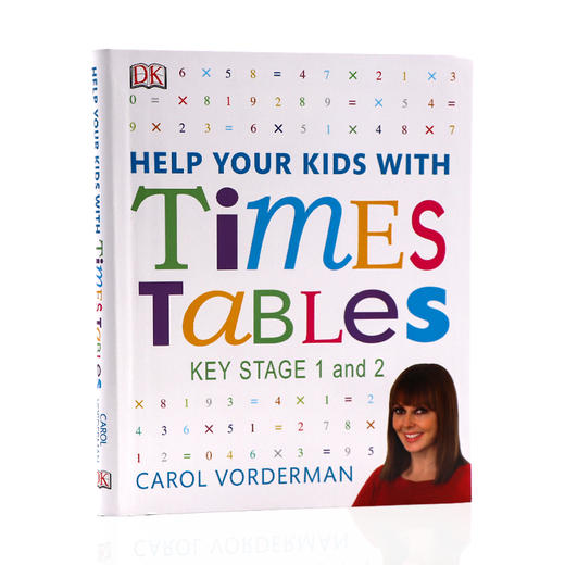 DK学乘法表 Help Your Kids With Times Tables 小学知识  趣味教学 商品图0