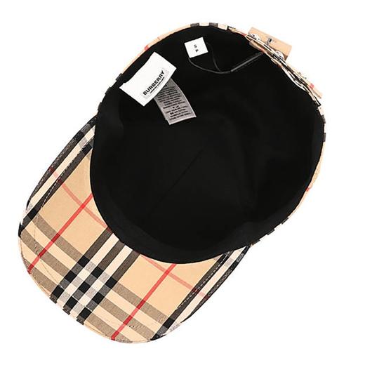 BURBERRY 巴宝莉  男女同款Vintage格纹TB专属徽标棒球帽帽子 8027502 商品图5