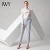 IWY/白色长袖衬衫蓝色长裤套装B180+P10342 商品缩略图0
