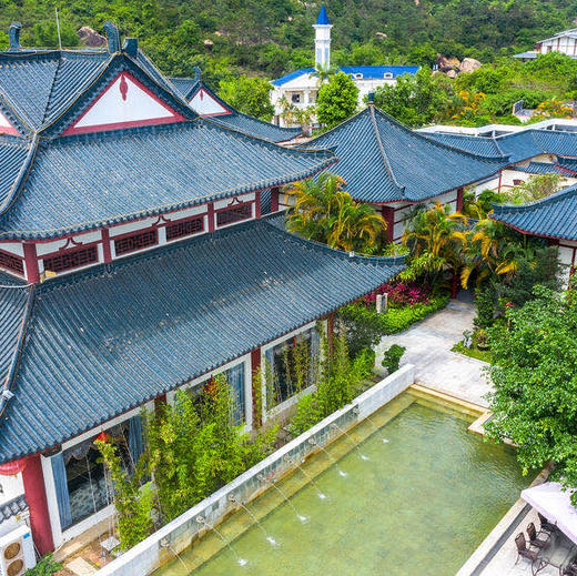 【唐宫贵妃庭院私家温泉池大床套房】 皇家SPA酒店（贵妃汤1/2/5/6/3/8号）网红汉服体验 商品图3