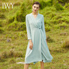 IWY/薄荷绿长袖连衣裙203065Q1 商品缩略图0