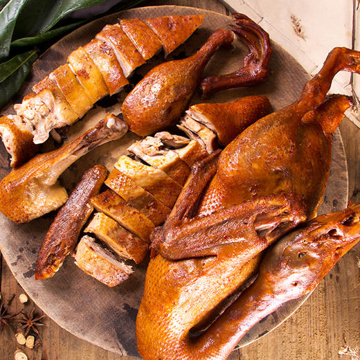 【限时秒杀】原味熏鸭一只1000g 商品图1